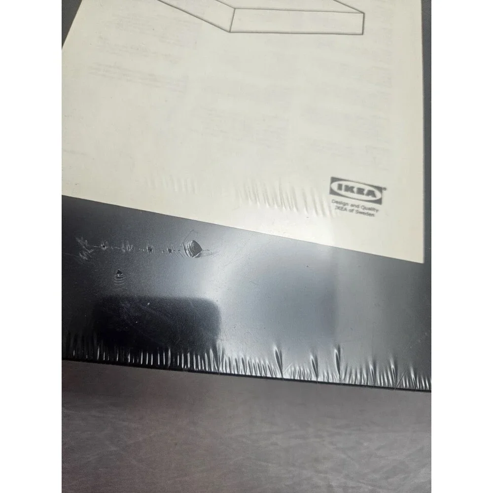 Ikea Lack Floating Wall Shelf Black 30x26 cm 11 3/4 x 10 1/4 NIB